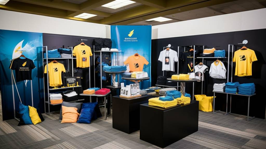 Branded Merchandise Display Branded Merchandise Display