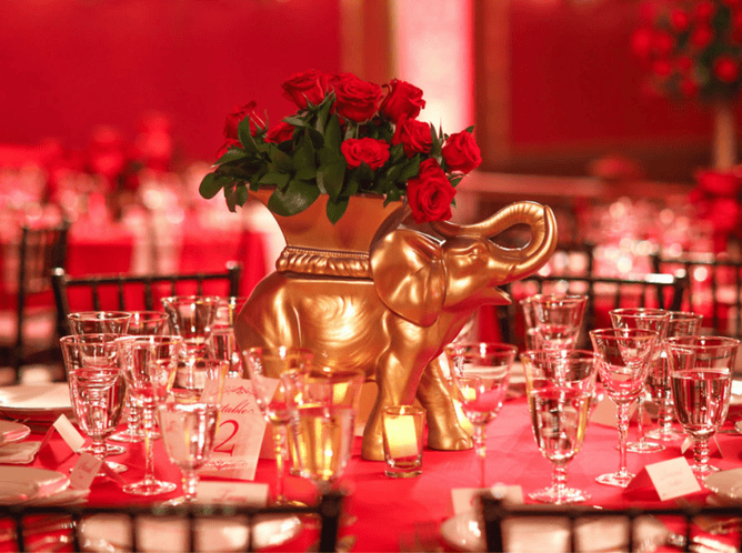 Table Decor and Centerpieces to Theme; Bespoke Decorations